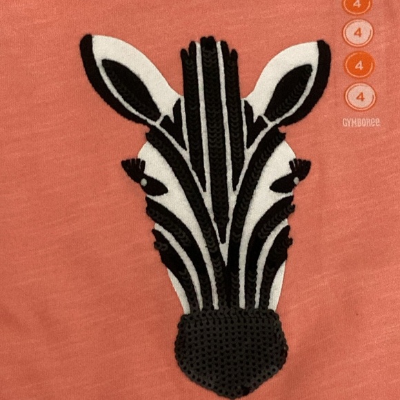 NWT Gymboree LOT of 4 outfit Animal Party shirt shorts skirt headband zebra NEW - Picture 13 of 16